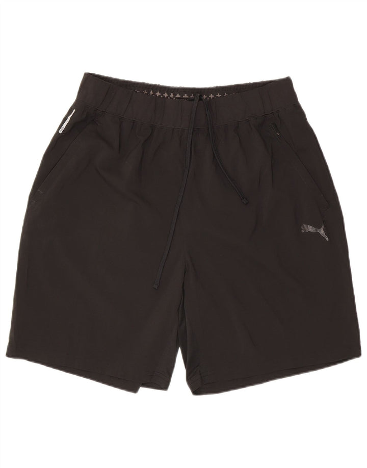 PUMA Mens Sport Shorts Large  Black
