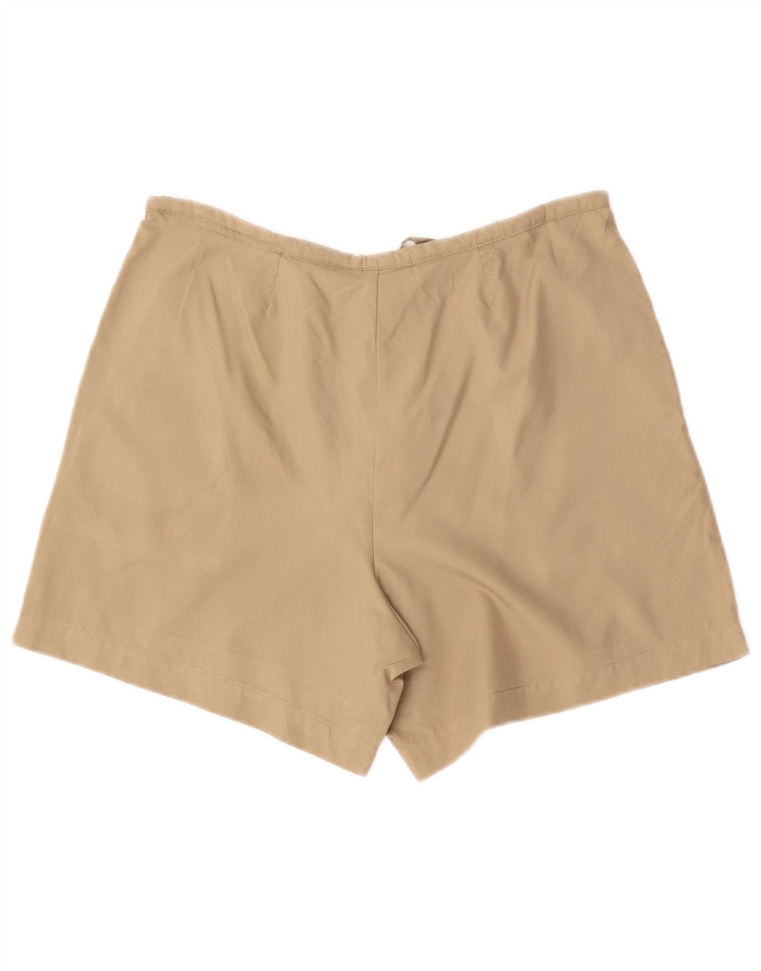 Nike Womens Shorts US 8/10 Medium W30 Beige Polyester