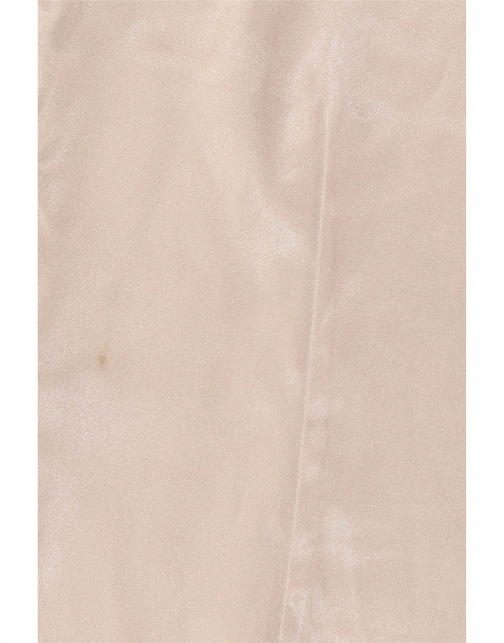 VIA VENETO Womens Shirt Blouse UK 12 Medium Off White Polyester Vintage Via Veneto and Second-Hand Via Veneto from Messina Hembry 