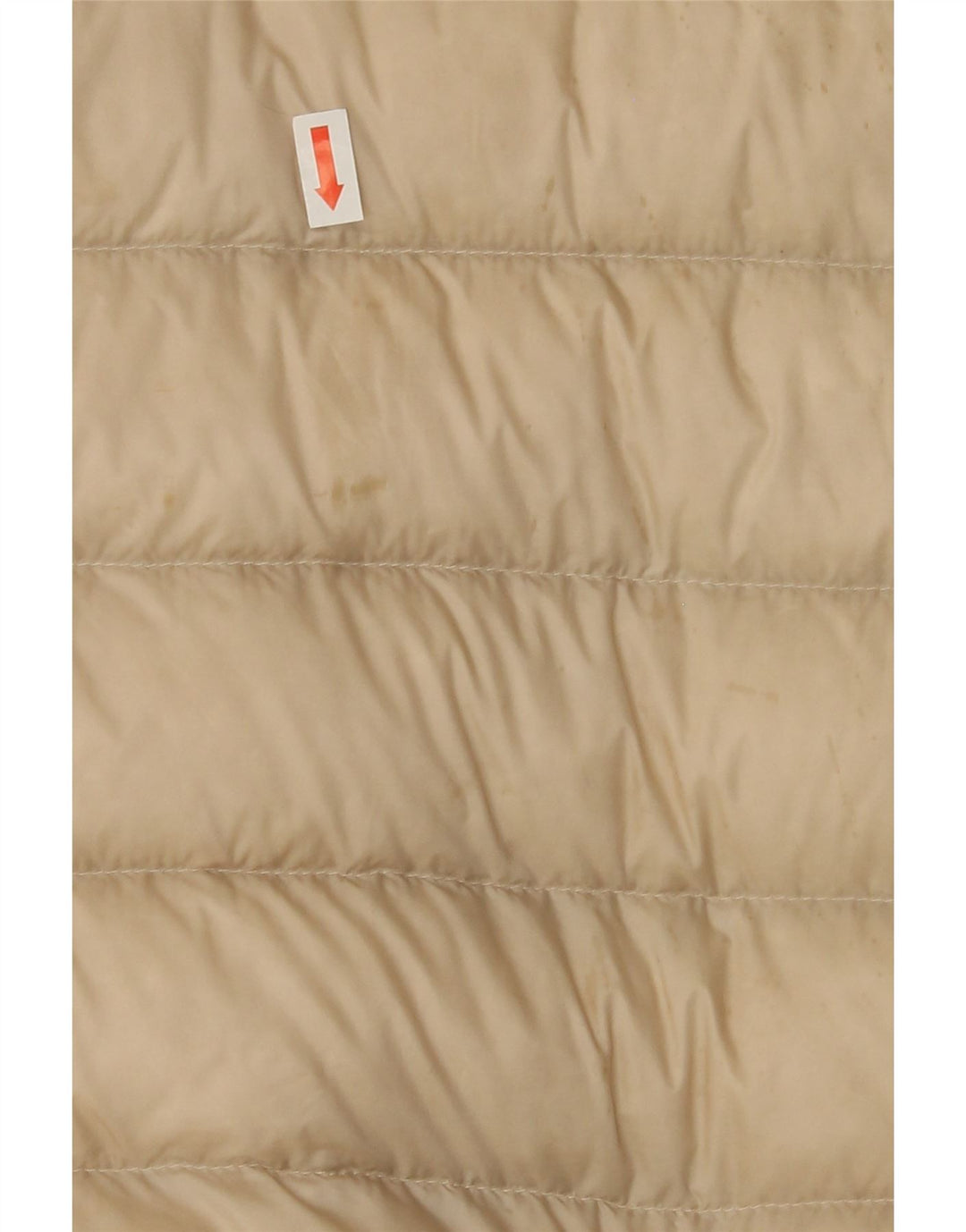 REFRIGIWEAR Womens Padded Coat UK 14 Medium Beige Polyamide Vintage Refrigiwear and Second-Hand Refrigiwear from Messina Hembry 