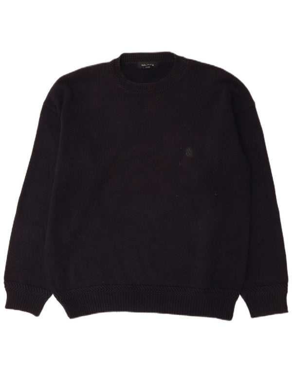 Ανδρικό πουλόβερ Nautica Loose Fit Crew Neck Jumper Medium Navy Blue