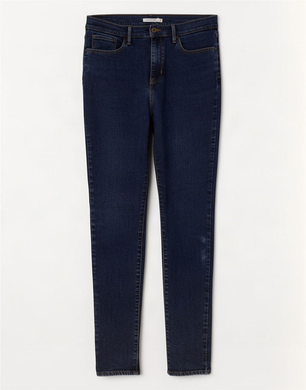 Levi's Donna 311 Shaping Skinny Jeans W31 L32 Blu Navy Lyocell