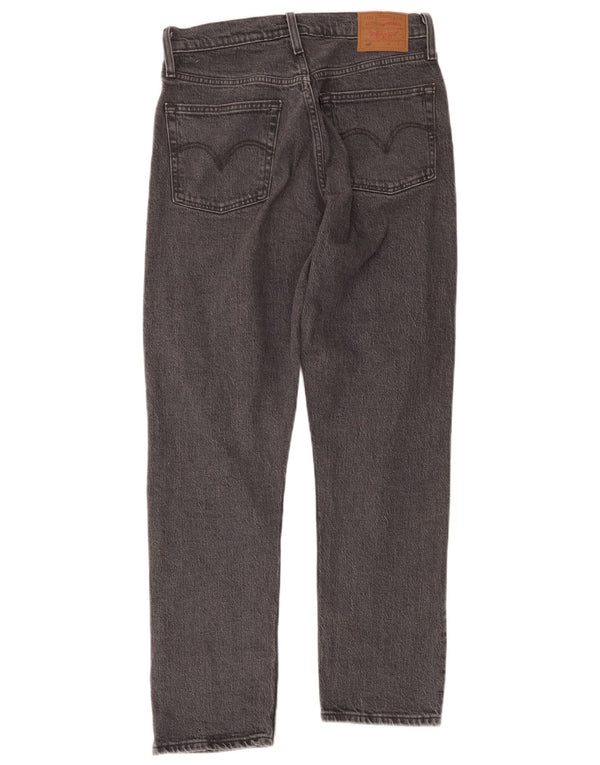 Levi's Damen 501 Straight Jeans W28 L28 Grau