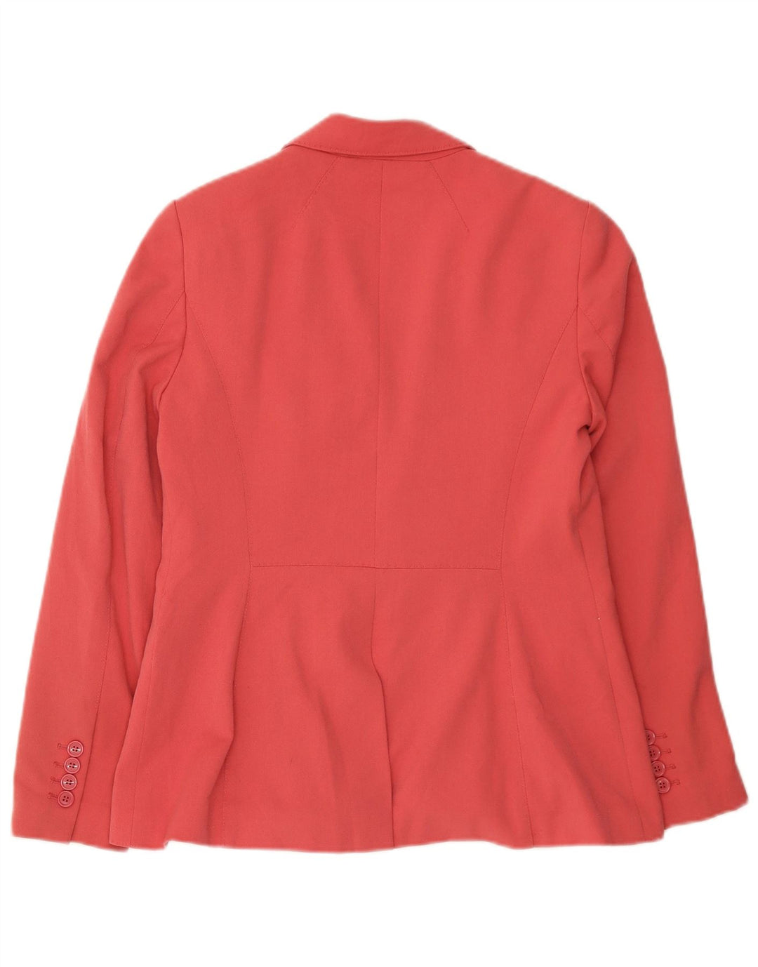 Giacca blazer a 1 bottone Marks & Spencer da donna UK 12 poliestere rosa medio
