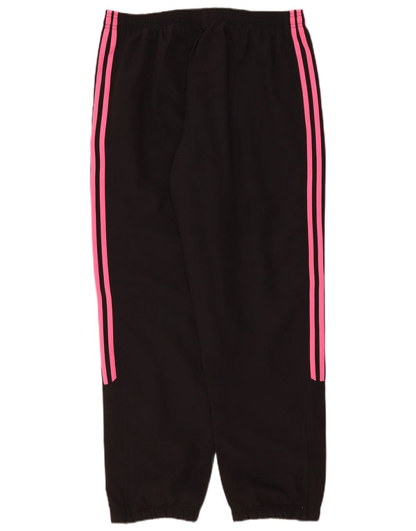 Adidas Womens Tracksuit Trousers Joggers UK 16 Large Black