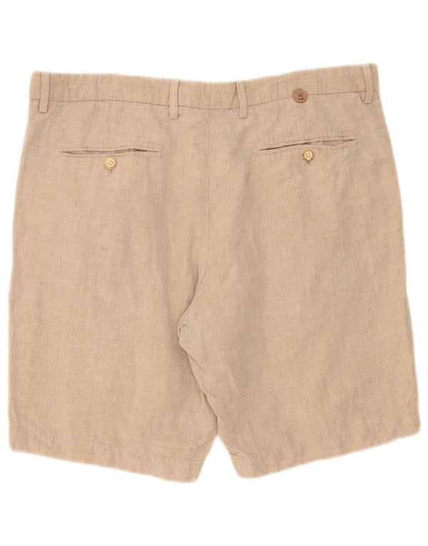 Massimo Dutti Herre Chino Shorts EU 44 Large W34 Beige