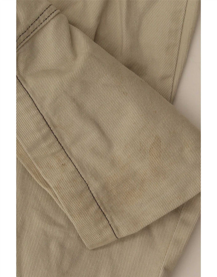 Pantaloni cargo dritti da uomo Fishbone medi W32 L30 Beige