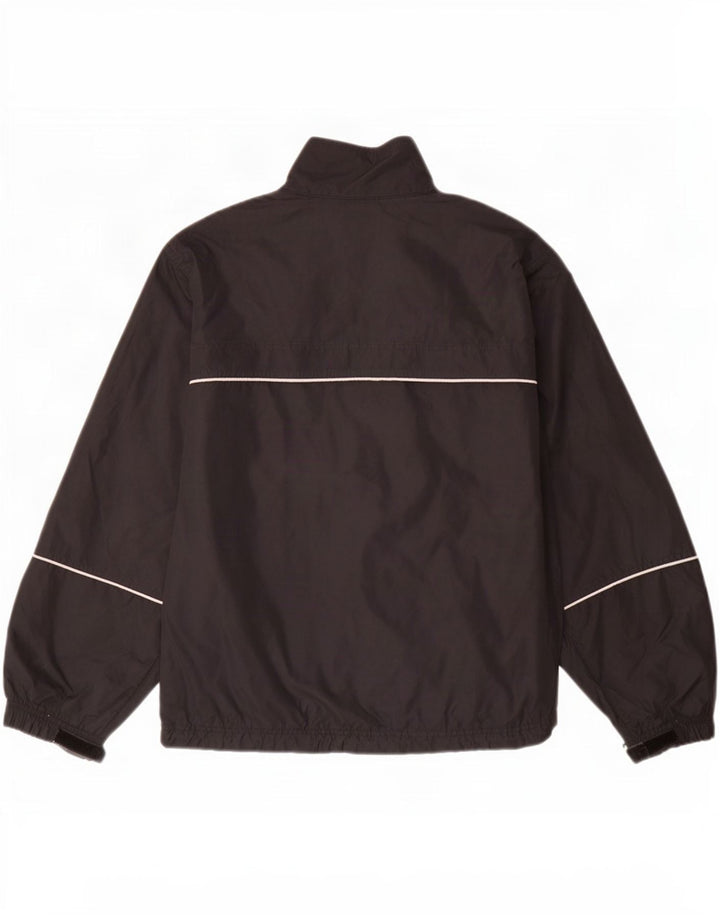 Jaqueta de chuva masculina Gap UK 38 médio preto nylon