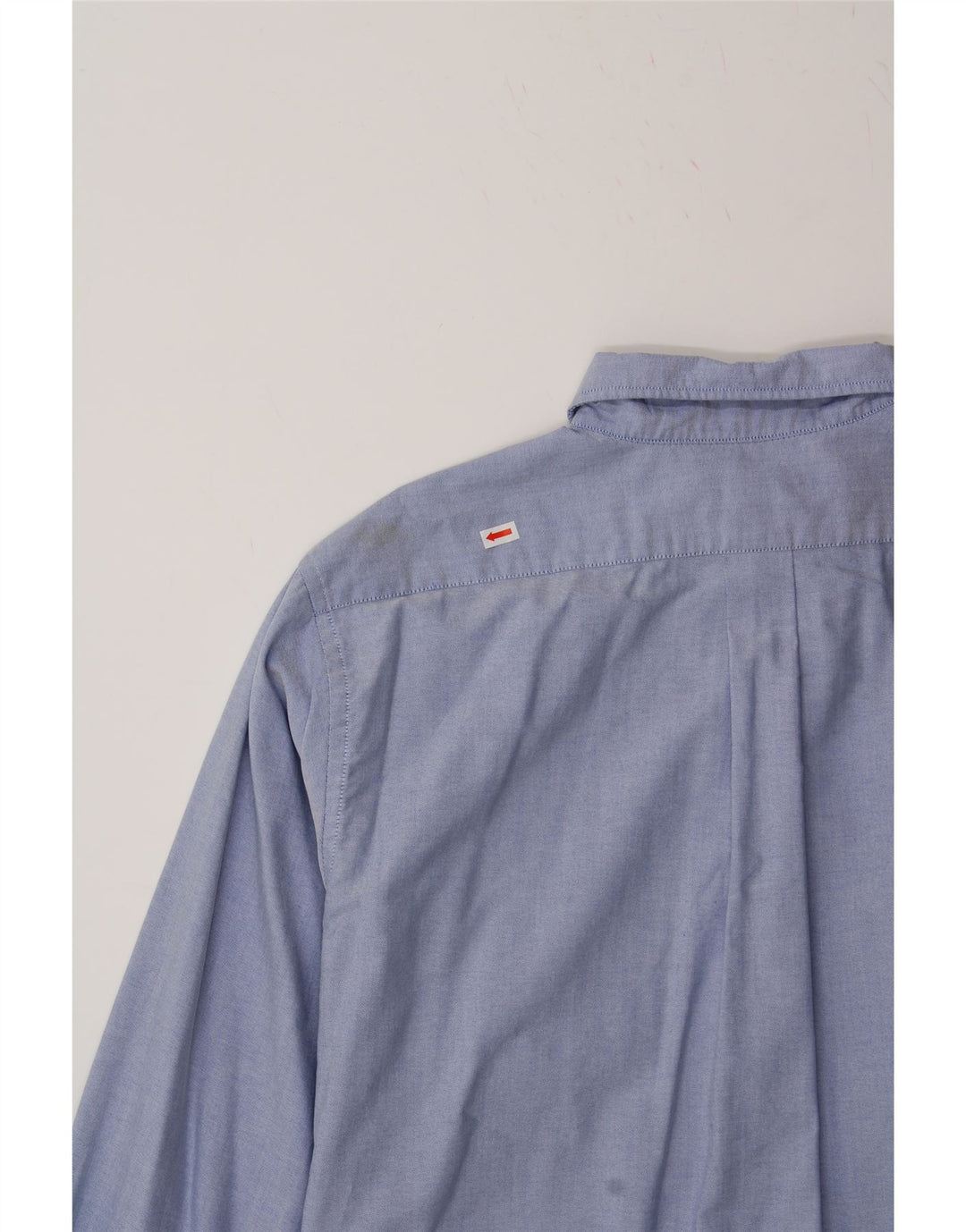 CHAPS Mens Shirt Size 16 16 1/2 Large Blue Cotton Vintage Chaps and Second-Hand Chaps from Messina Hembry 