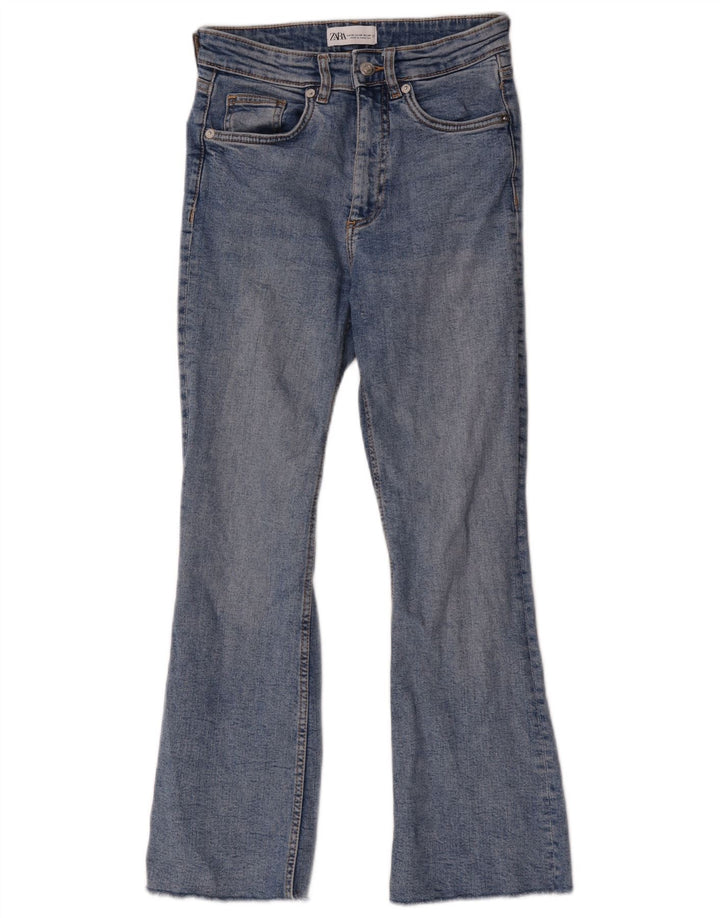 Zara Womens Bootcut Jeans EU 36 XS W26 L26 Blue