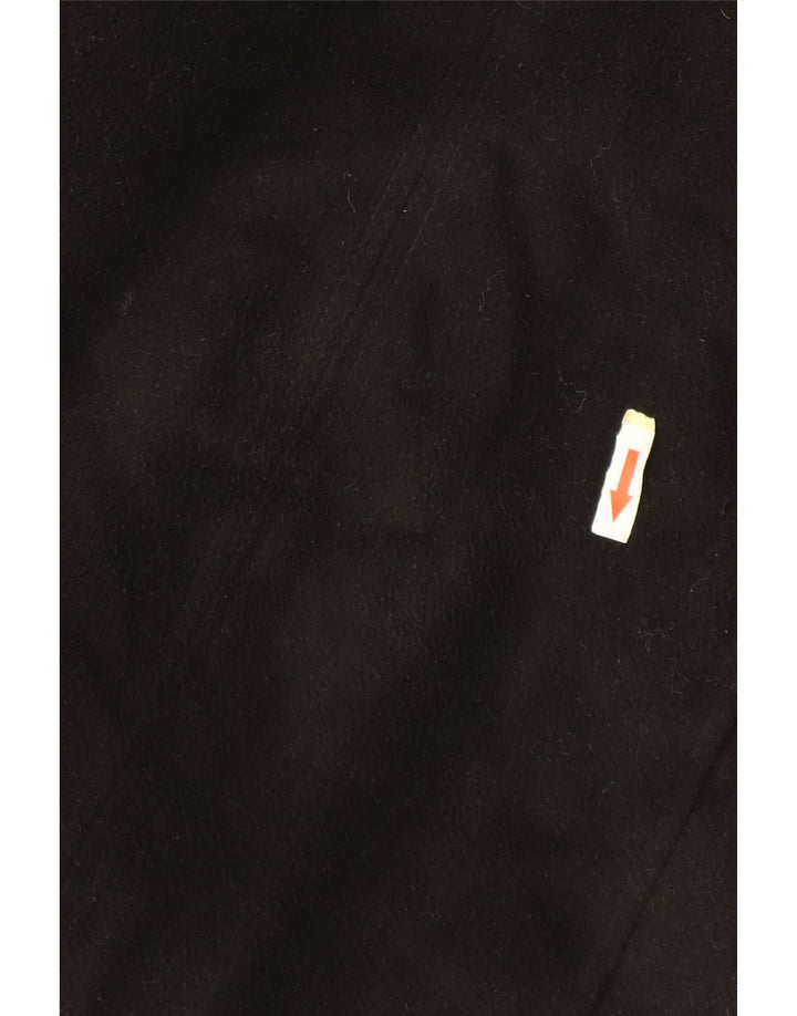 Guess Mens Pea Coat UK 40 Large Black Polyester