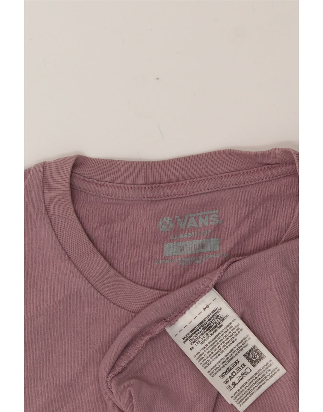 VANS Mens Classic Fit T-Shirt Top Medium Purple Cotton Vintage Vans and Second-Hand Vans from Messina Hembry 