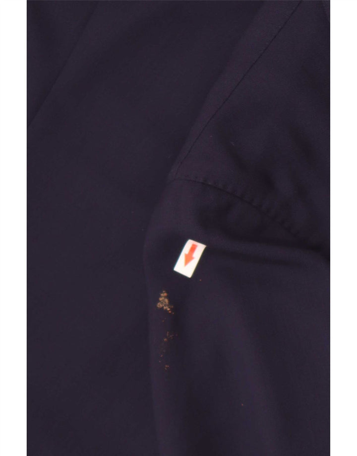 Jaqueta blazer masculina Boggi com 2 botões IT 52 XL azul marinho lã virgem