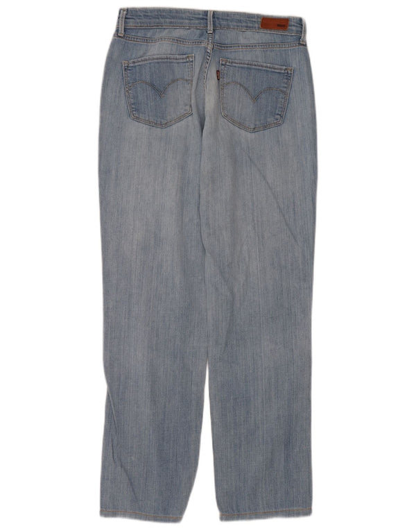 Levi's Damen Straight Jeans W28 L28 Blaue Baumwolle