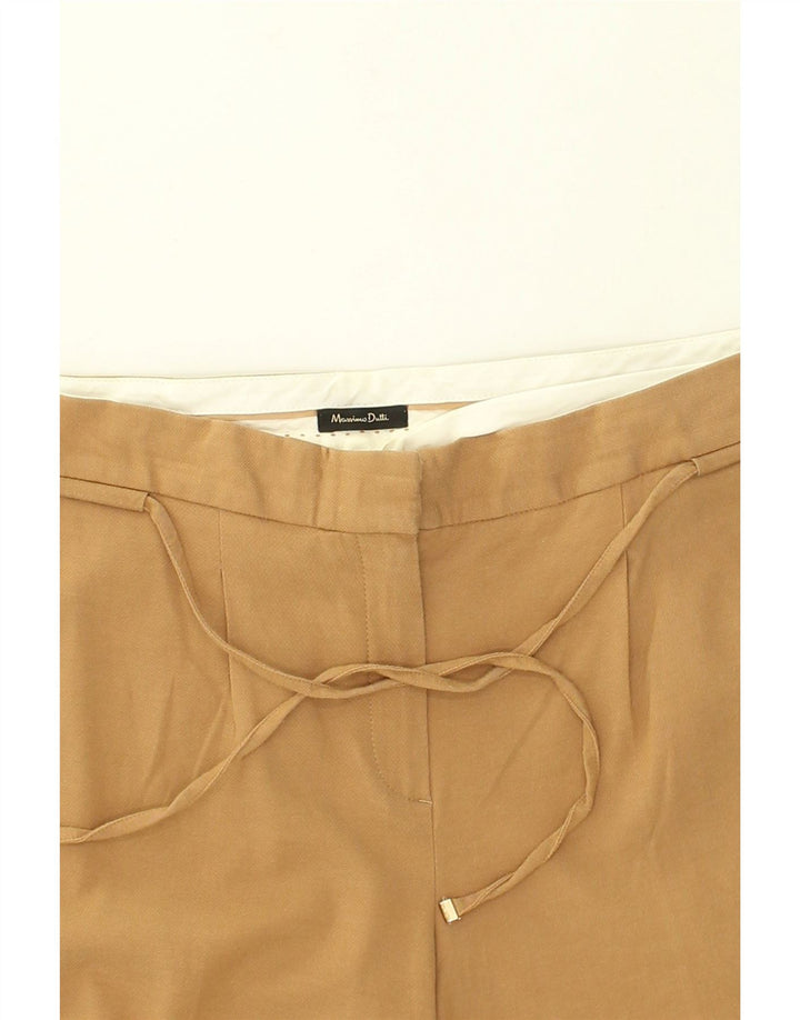 MASSIMO DUTTI Womens Slim Casual Trousers EU 40 Medium W32 L32 Beige | Vintage Massimo Dutti | Thrift | Second-Hand Massimo Dutti | Used Clothing | Messina Hembry 
