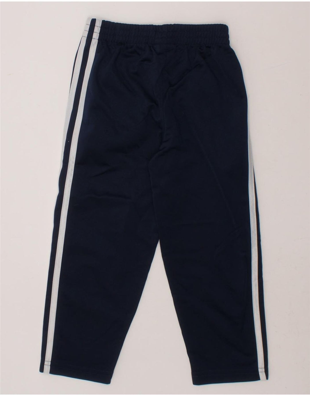 ADIDAS Boys Tracksuit Trousers 3-4 Years  Navy Blue Polyester Vintage Adidas and Second-Hand Adidas from Messina Hembry 