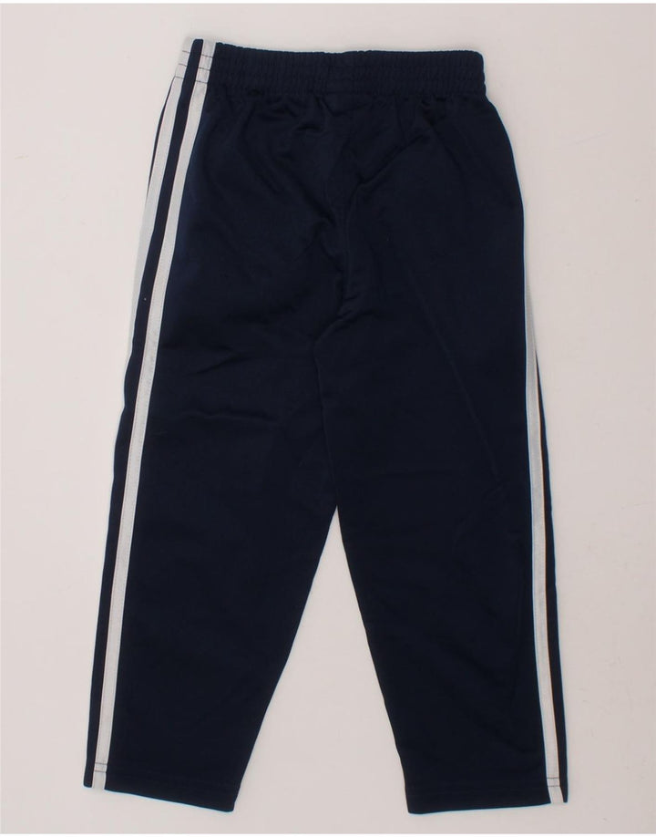 ADIDAS Boys Tracksuit Trousers 3-4 Years  Navy Blue Polyester Vintage Adidas and Second-Hand Adidas from Messina Hembry 