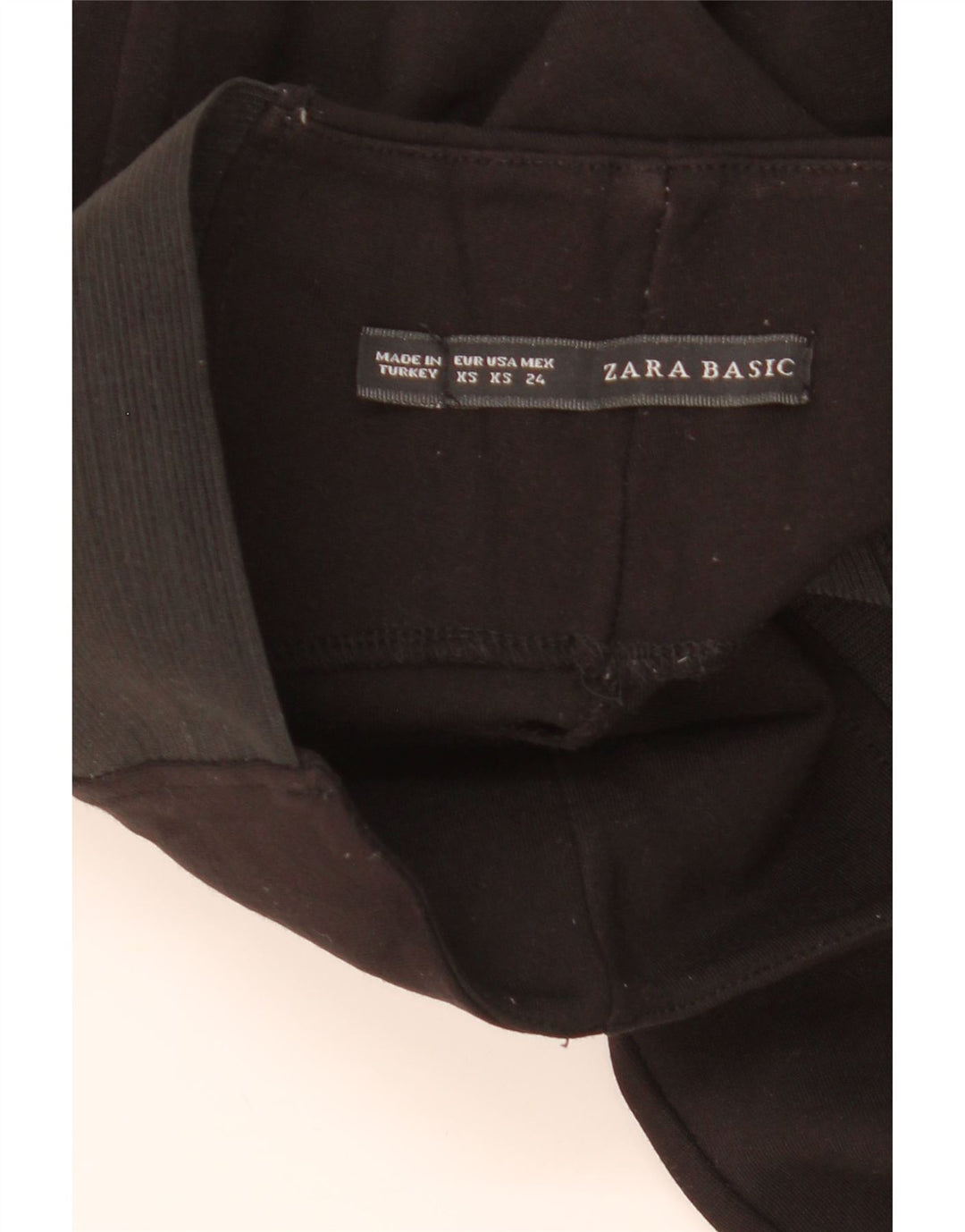 ZARA Womens Leggings UK 4 XS  Black