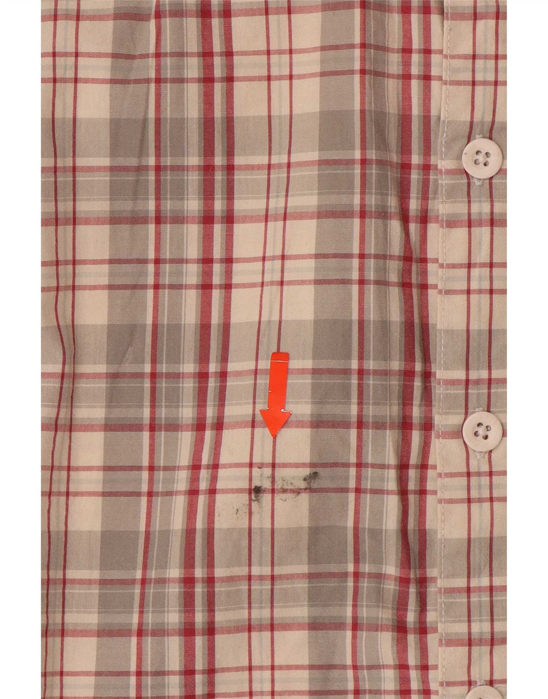 Weird Fish Mens Short Sleeve Shirt Large Multicoloured Check Cotton