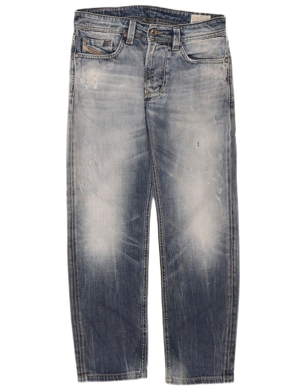 Diesel Bambina Larkee-TJ Jeans affusolati effetto consumato 13-14 anni W30 L27 Blu