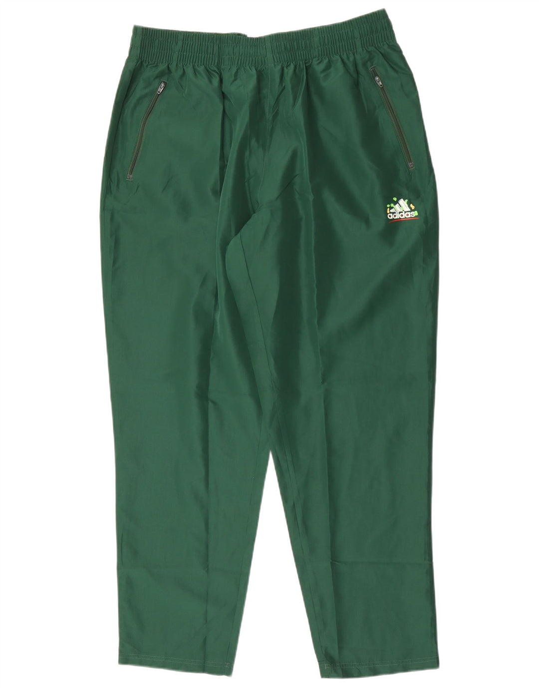 Pantaloni da tuta da uomo Adidas XL poliestere verde