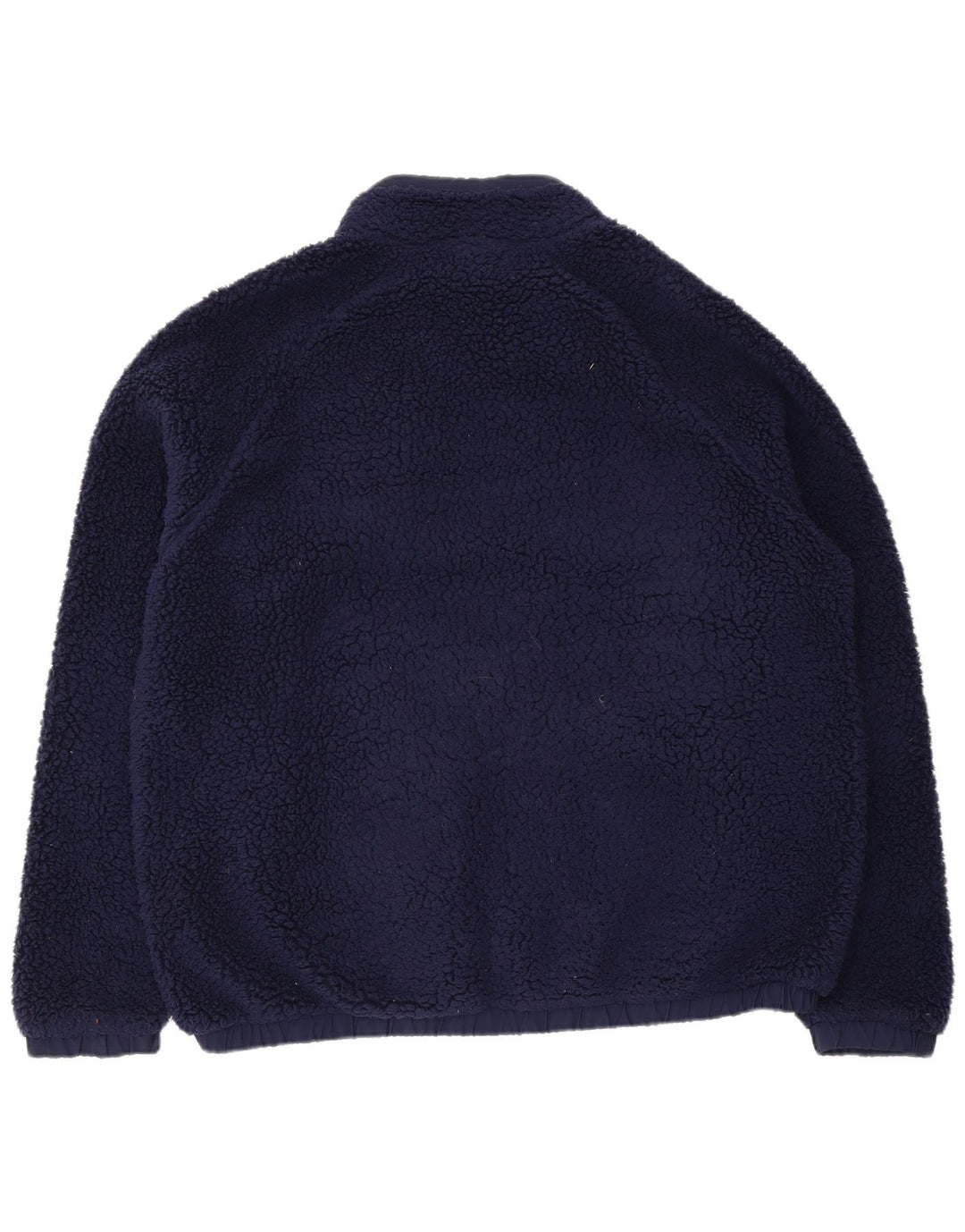 Fila Mens Fleece Jacket UK 42 XL Navy Blue Polyester