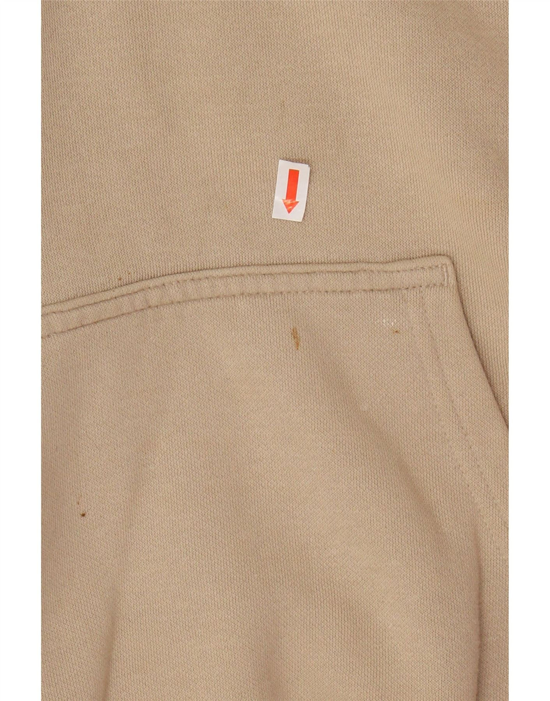 CHAMPION Mens Hoodie Jumper Medium Beige Cotton