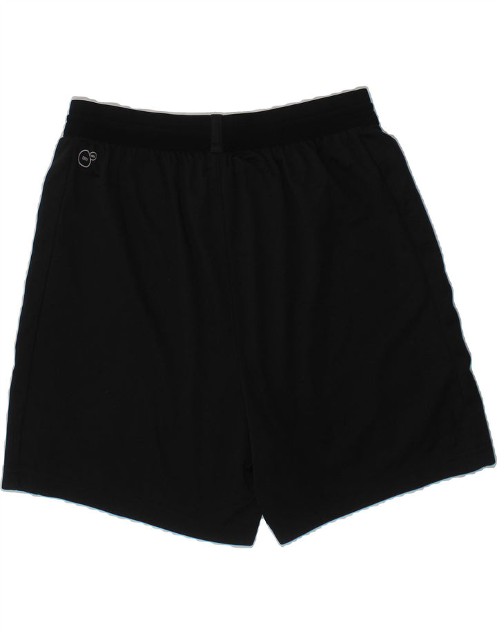 PUMA Boys Graphic Sport Shorts 13-14 Years Black Polyester Vintage Puma and Second-Hand Puma from Messina Hembry 