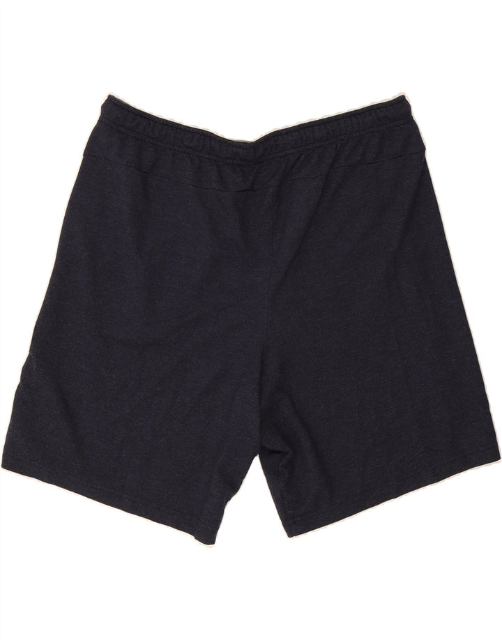 EDDIE BAUER Mens Sport Shorts XL  Navy Blue Rayon Vintage Eddie Bauer and Second-Hand Eddie Bauer from Messina Hembry 
