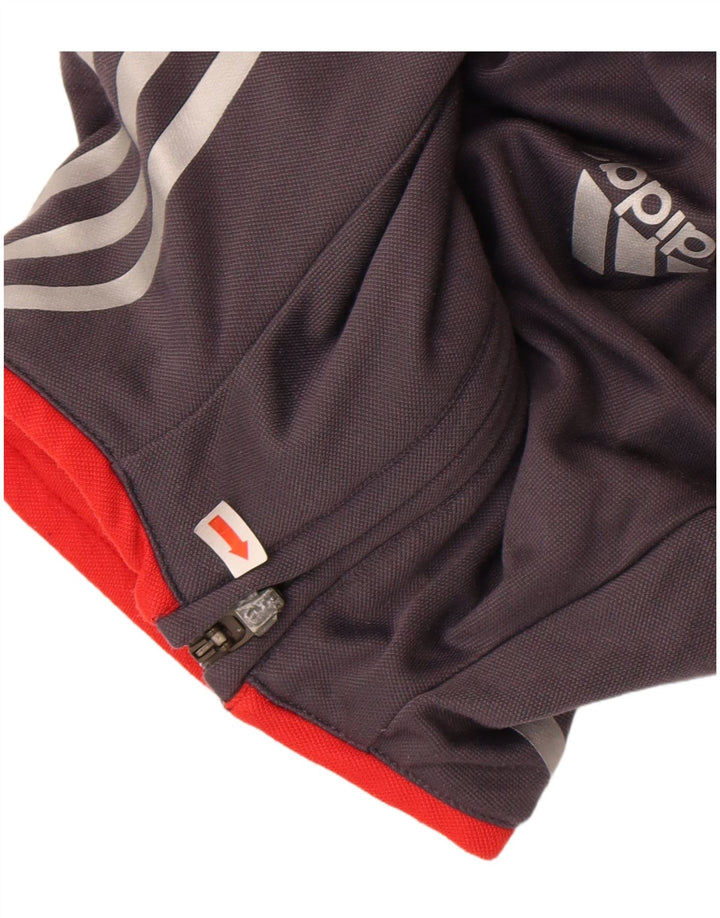 Adidas Mens Climacool Pullover Tracksuit Top UK 36/38 Small Grey