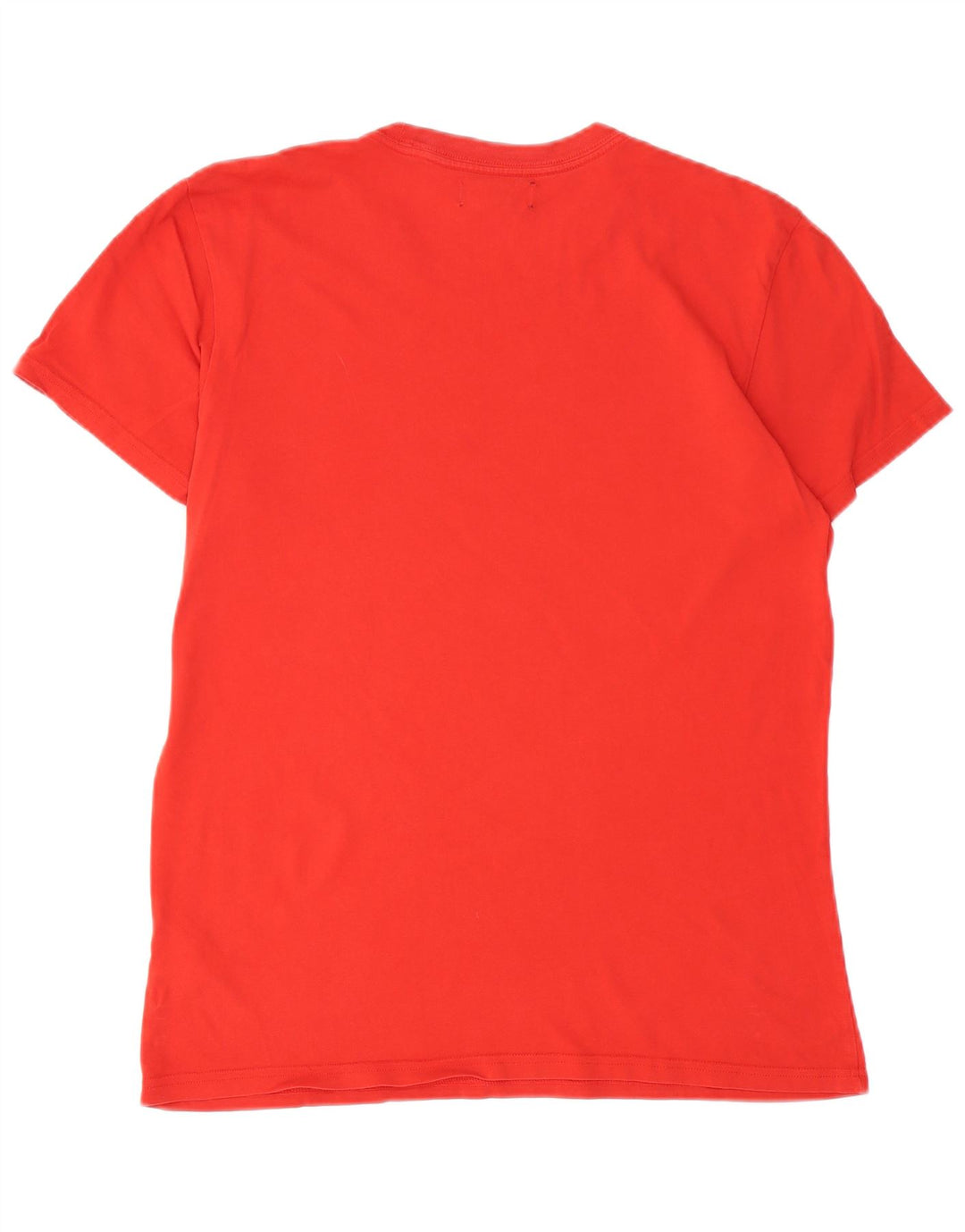ADIDAS Mens Graphic T-Shirt Top Medium Red Cotton