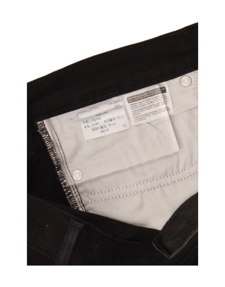 LEVI'S Womens 311 Shaping Slim Jeans W29 L31 Black Vintage Levi's and Second-Hand Levi's from Messina Hembry 