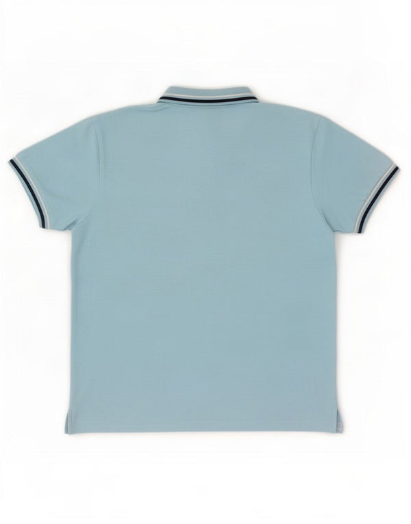 Polo Diadora Uomo Large Blu Cotone