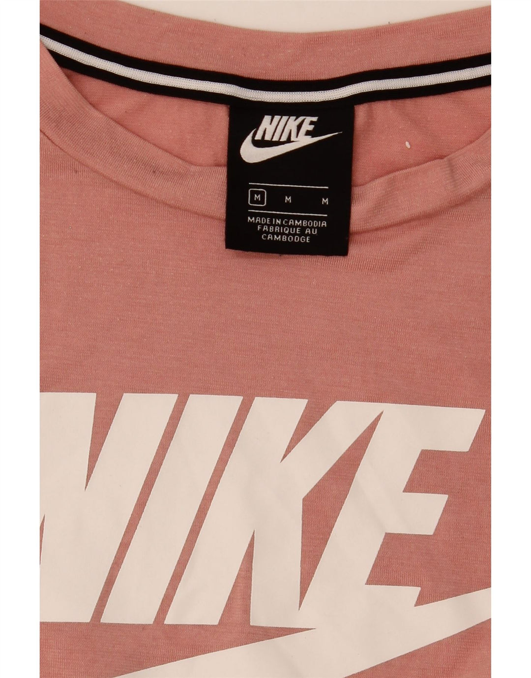 T-shirt grafica da donna Nike Top UK 14 rosa medio
