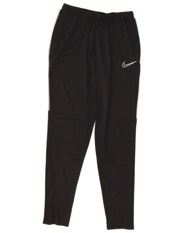 Nike Mens Tracksuit Trousers Medium  Black Colourblock Polyester Sports