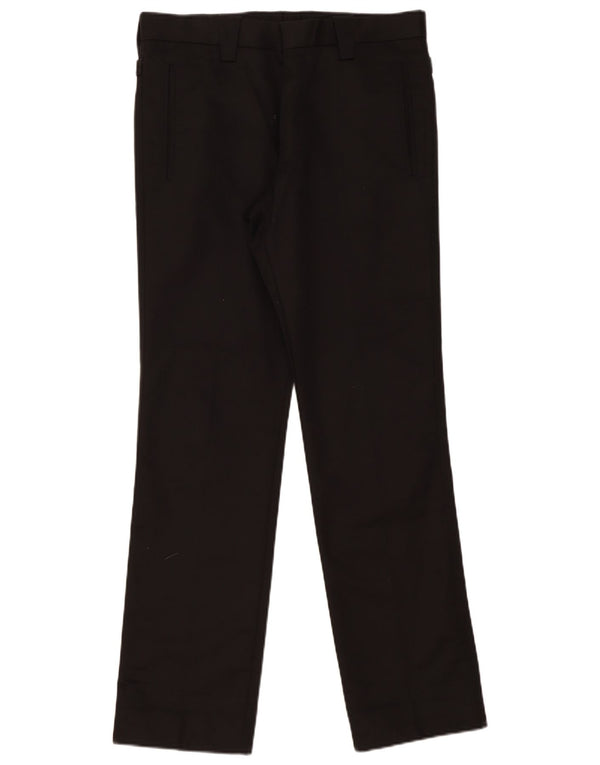 Hugo Boss Mens Straight Chino Trousers IT 48 Medium W32 L33 Black Cotton