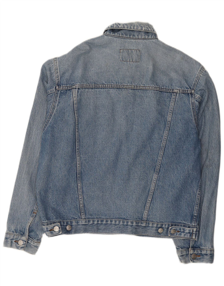 Carrera Herre denimjakke UK 40 Stor Blå Bomuld