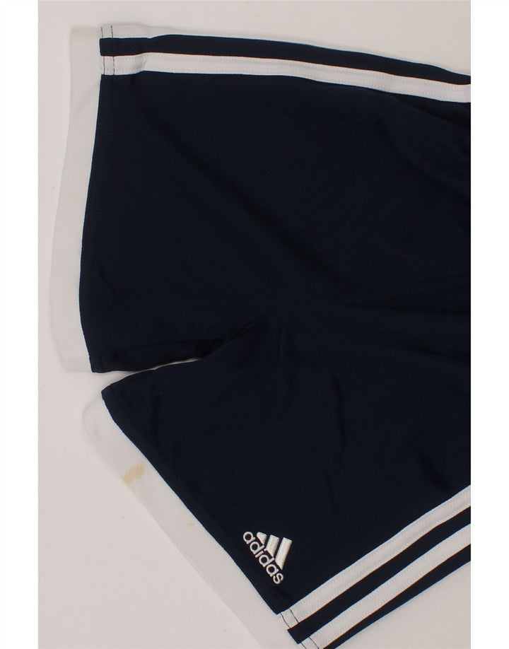 ADIDAS Boys Sport Shorts 2-3 Years  Navy Blue Polyester Vintage Adidas and Second-Hand Adidas from Messina Hembry 