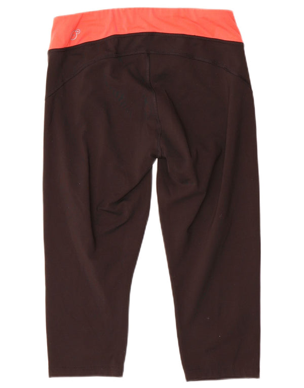 Leggings Capri da donna Puma UK 14 poliestere color block medio nero