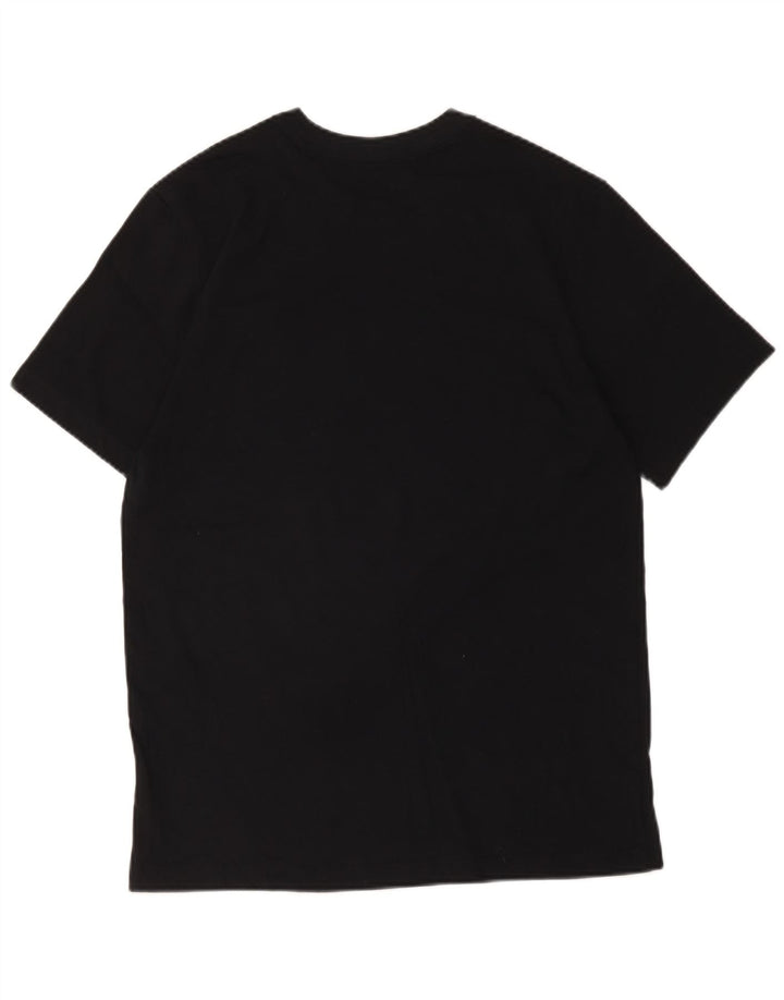 Jordan Mens Graphic T-Shirt Top Medium Black Cotton