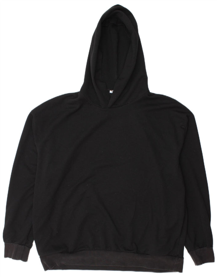 Zara Mens Hoodie Jumper XL Black
