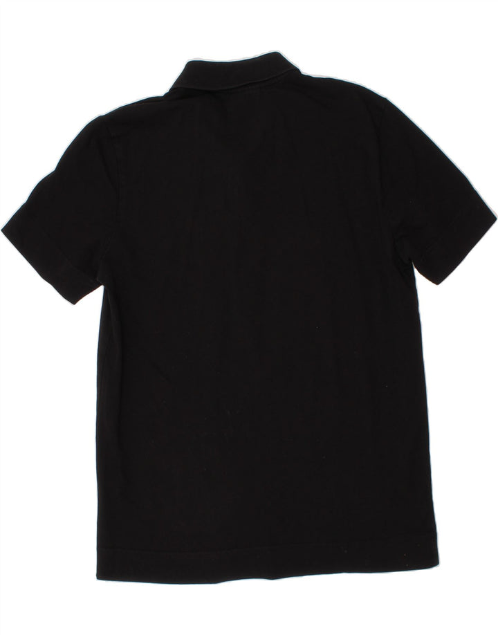 PUMA Womens Polo Shirt UK 14 Medium Black Cotton Vintage Puma and Second-Hand Puma from Messina Hembry 