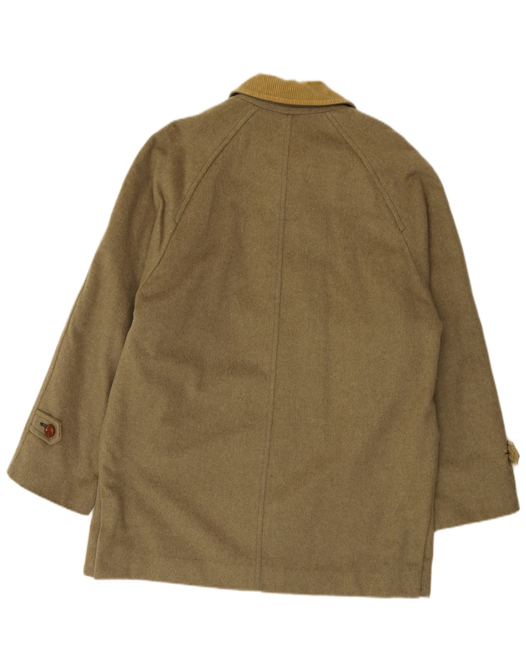 Vintage Mens Overcoat UK 40 Large Khaki