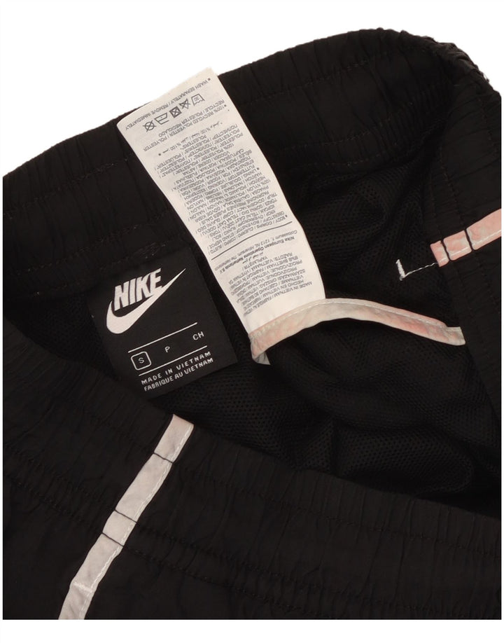 Nike Womens Sport Shorts UK 10 Small  Black Polyester