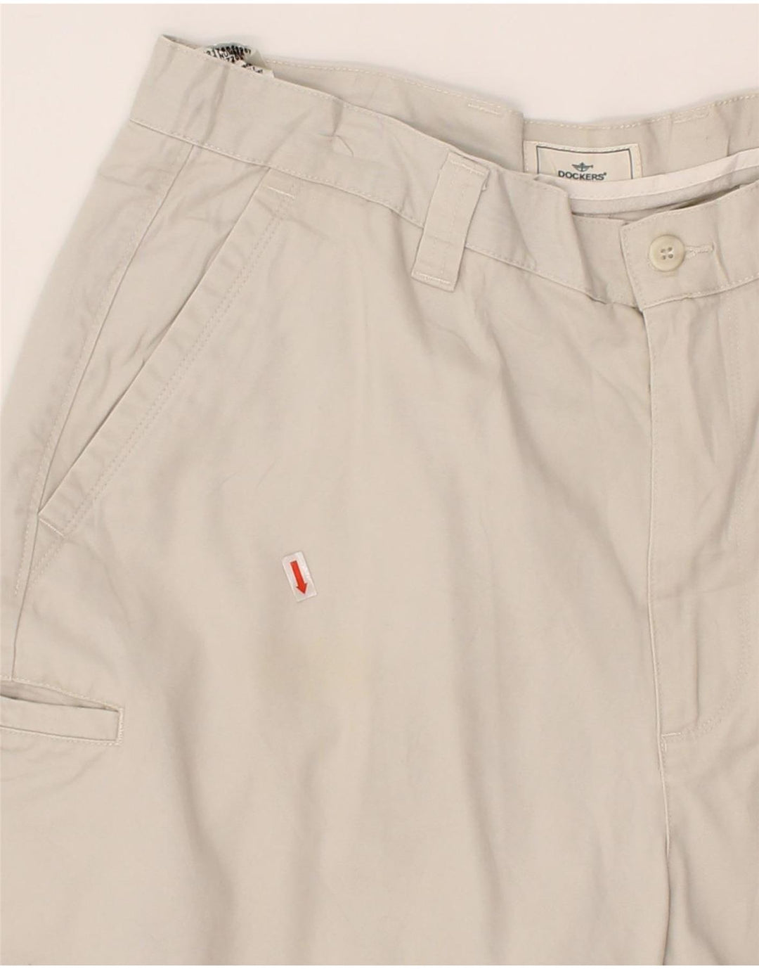 DOCKERS Mens Cargo Shorts W36 Large White Cotton Vintage Dockers and Second-Hand Dockers from Messina Hembry 