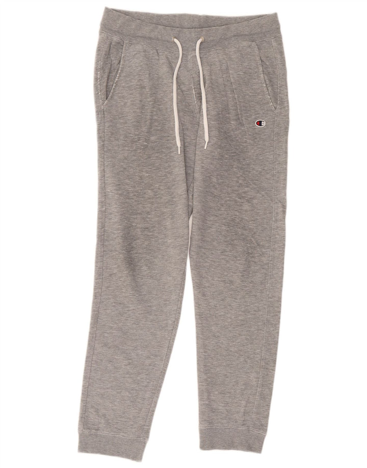 Champion Mens Tracksuit Trousers Joggers  Medium  Grey Flecked