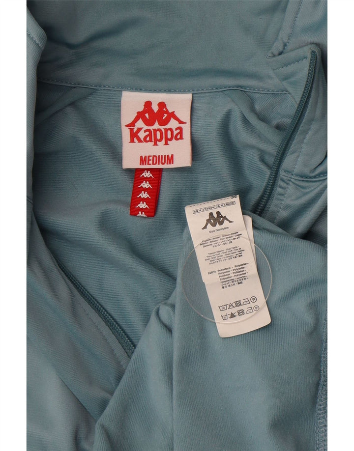 Kappa Veste de Survêtement Graphique Homme Bleu Moyen Polyester Colorblock