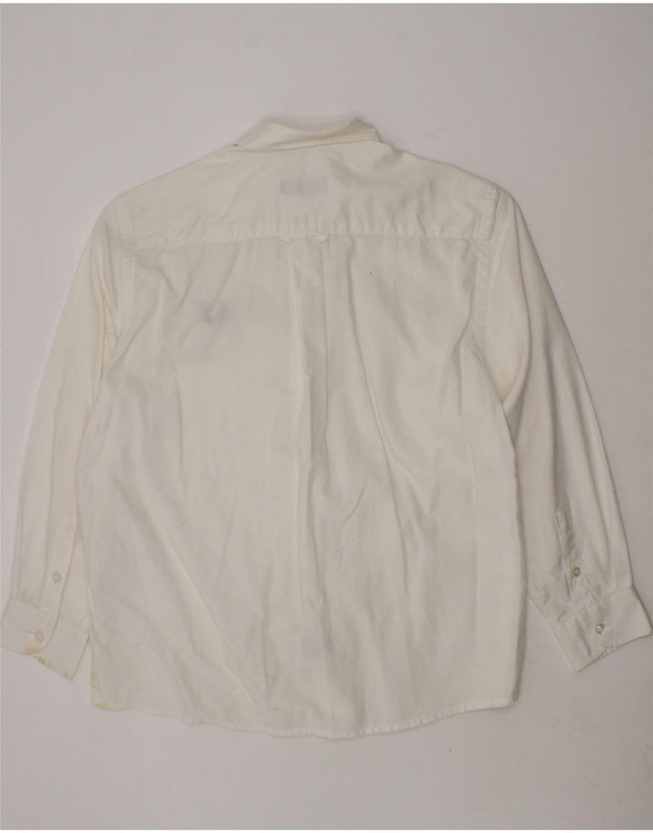 FRED PERRY Boys Shirt 7-8 Years White Cotton Vintage Fred Perry and Second-Hand Fred Perry from Messina Hembry 