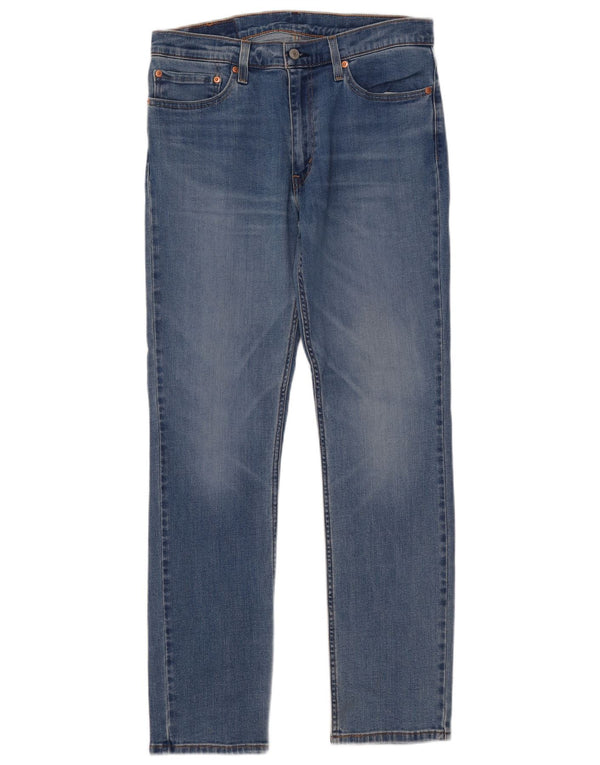 Levi's Mens 511 Slim Jeans W34 L32 Blue Cotton