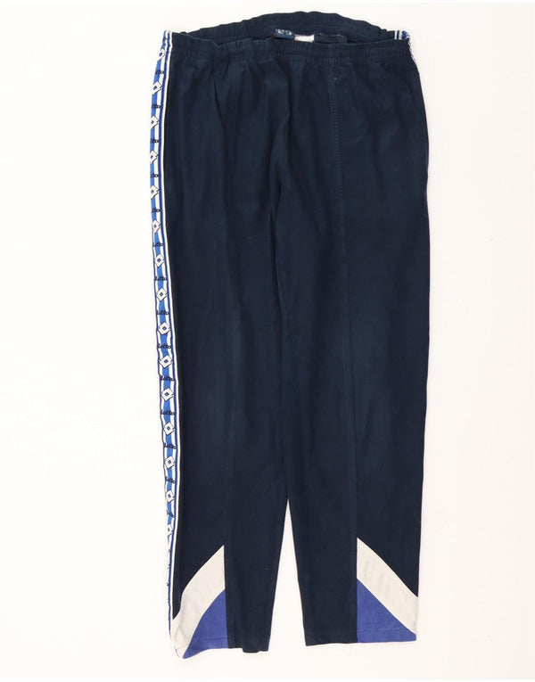 Lotto Herren-Trainingshose mit Grafik, UK 42/44, XL, Marineblau, Farbblock